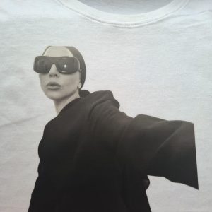 Lady Gaga inspired Tshirt. Glitter wording of your choice. The Mayhem Ball